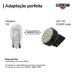 Lâmpada LED T20 1 Polo 22 SMD 12v