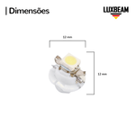 Lâmpada LED T5 1 SMD Base B8.4 D 12v