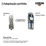 Lâmpada LED T5 3 SMD Canbus 12v