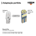 Lâmpada LED T10 Canbus 15 SMD 12v