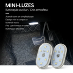 Luz LED Interior Universal Recarregavel USB com Imã
