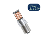 Lâmpada LED 1 Polo 45 SMD Canbus 1156 BAU15s 12v 24v