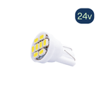 Lâmpada LED T10 8 SMD 24v