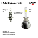 Kit 2 Super Led N10 50w 60.000lm 12v