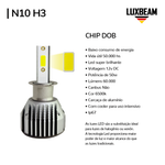 Kit 2 Super Led N10 50w 60.000lm 12v