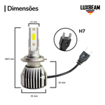 Kit 2 Super Led N10 50w 60.000lm 12v