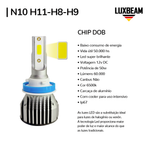 Kit 2 Super Led N10 50w 60.000lm 12v