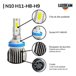 Kit 2 Super Led N10 50w 60.000lm 12v