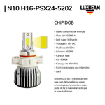Kit 2 Super Led N10 50w 60.000lm 12v