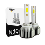 Kit 2 Super Led N10 50w 60.000lm 12v