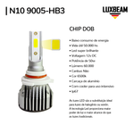 Kit 2 Super Led N10 50w 60.000lm 12v