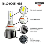 Kit 2 Super Led N10 50w 60.000lm 12v