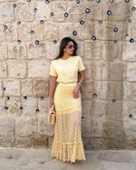 SAIA LUMA (RENDA) - AMARELO