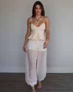 CALÇA ALADIN LIZ - OFF WHITE