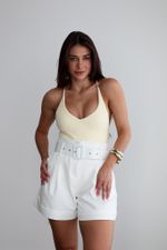 SHORTS YARA - BRANCO