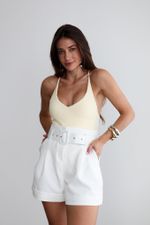SHORTS YARA - BRANCO