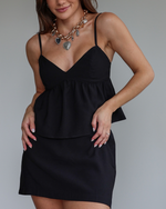 CONJUNTO SAIA OLÍVIA - PRETO