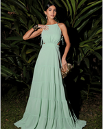 VESTIDO LONGO YASMIN - VERDE
