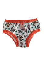  Kit atac. 20 un - Calcinha infantil Belle - Algodão com acabamentos de rendinha 