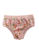 CALCINHA INFANTIL  LILA ALGODÃO COM CÓS