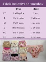 CALCINHA INFANTIL  LILA ALGODÃO COM CÓS
