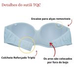 Sutiã TQC Liso