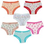 Calcinha infantil extra macia com rendinha - kit 6 un