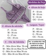 Conjunto lingerie Lívia - Cropped de renda e tanga regulável - Lilas