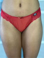 Conjunto Verônica - Renda sem bojos - Rubi