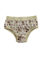 kit - 10 calcinha infantil de algodão com cós estampas divertidas e delicadas