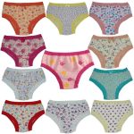 MB15 - Calcinha infantil malha cottom com rendinha