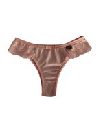 MB67 - Tanga de Malha cottom lateral de renda