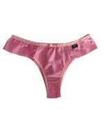 MB67 - Tanga de Malha cottom lateral de renda