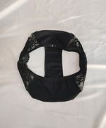 MB67 - Tanga de Malha cottom lateral de renda