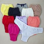Tanga básica de algodão adulto