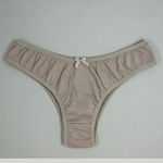 Tanga básica de algodão adulto