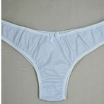 Tanga básica de algodão adulto