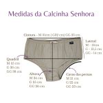 Calcinha Senhora de Microfibra 