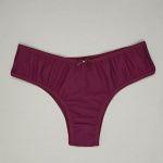 Tanga Camila - Tanga de Microfibra lisa - Marsala