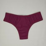 Tanga Camila - Tanga de Microfibra lisa - Marsala