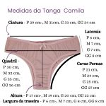MB167 - Tanga Microfibra lisa - Romance