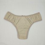 Tanga Michele - Calcinha de Microfibra e Renda Cor Básicas