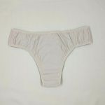 Tanga Michele - Calcinha de Microfibra e Renda Cor Básicas
