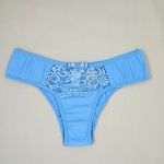 Tanga Michele - Calcinha de Microfibra e Renda confortável 