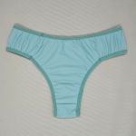 Kit 6  Tanga Michele calcinha em Microfibra com Renda tradicional 
