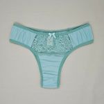 Kit 6  Tanga Michele calcinha em Microfibra com Renda tradicional 