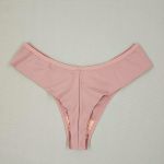 Tanga Cristina - Calcinha Microfibra Traseira Fio duplo - Romance