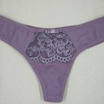 Tanga Cristina - Calcinha Microfibra Traseira Fio duplo - Satim
