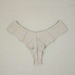 Tanga Cristina - Calcinha Microfibra Traseira Fio duplo - Base