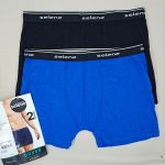 Kit 2 Cuecas Boxer de algodão marca Selene